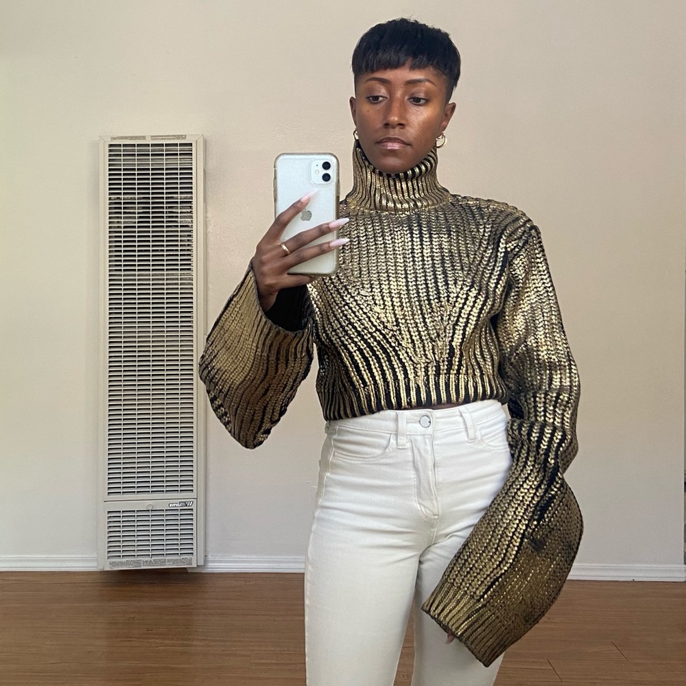 Hanifa Long Sleeved Sweater - Never Worn